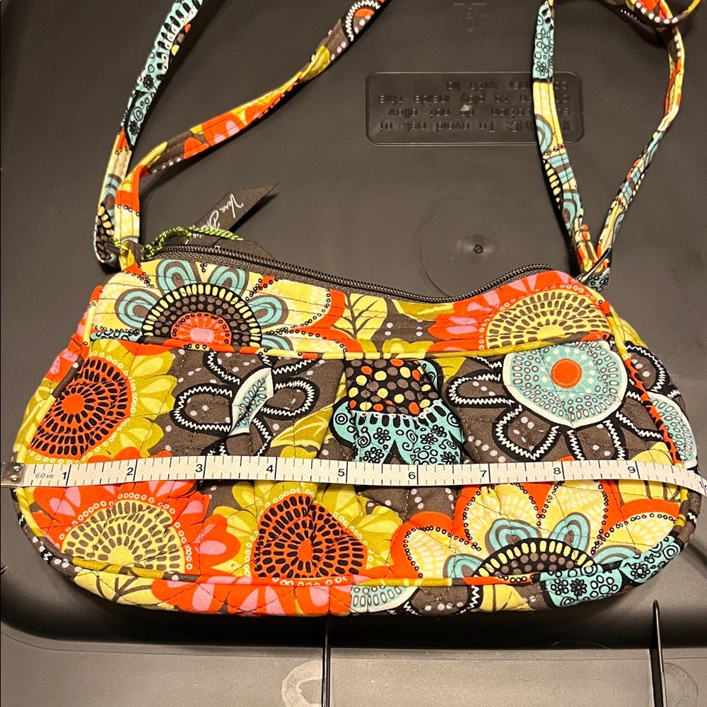 Vera Bradley Frannie Handbag in Flower Shower Print (NWT) - Picture 6 of 8